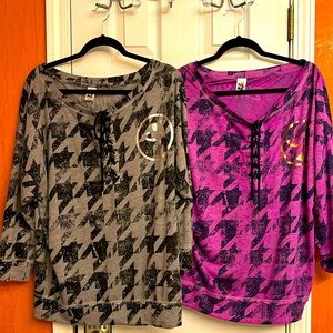 Zumba tops size Large